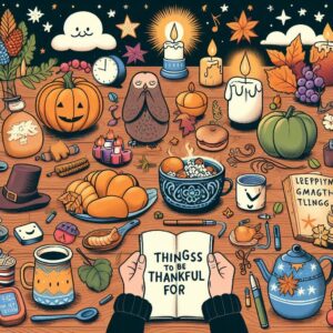things to be thankful for