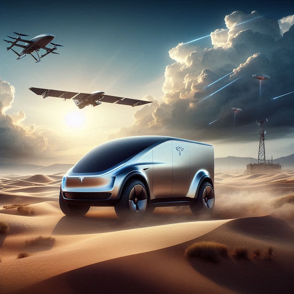 pentagon big tech tesla cybertruck